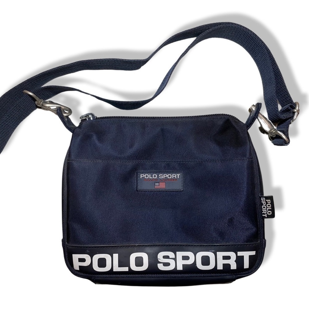 Vintage 90s Polo Sport Cross Body Messenger Bag